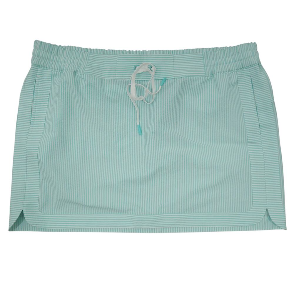 Vineyard Vines Performance Skirt XL Seersucker Resortweart Summer Beach